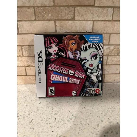 Monster High Ghoul Spirit Nintendo DS‎ 2011 Complete and Tested  122 - Picture 1 of 3
